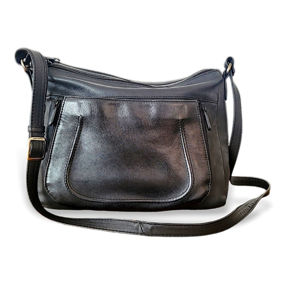 Derek Alexander CIERRA Double Compartment Crossbody Organizer